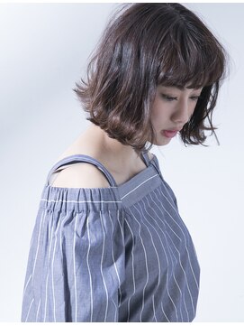 シャンプー 本店(SHAMPOO) 切りっぱなしマチルダ風ボブ