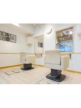 スタイリスト1人のプライベートSalonだから、悩みも相談しやすい♪ゆったりくつろいで贅沢なサロンtimeを…