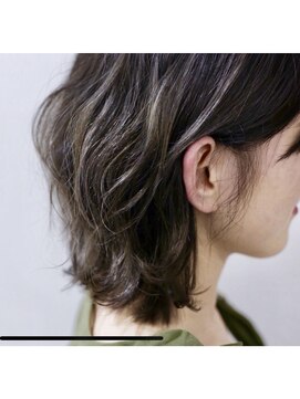 ビビグランジュテ(BiBi) 高知　南国市　BiBi glandjete　細めコントラストハイライト