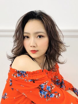 アーチフォーヘアー(a rch for hair) 【大人かわいい☆外ハネミディアムレイヤー】