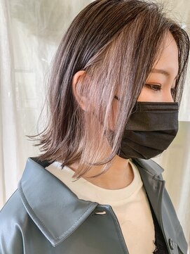 ジュノ イオン鹿児島店(Juno) フレーミングカラー×インナーカラー