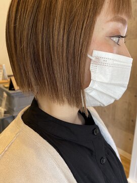 アトラ ハッピーヘアライフ 昭和町店(attra happyhairlife) パッツンボブ
