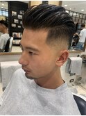 【LUDLOW BROS.】田宮  オールバック フェードスタイル