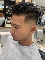 バーバーブロス 吉祥寺店(BARBER BROS) 【LUDLOW BROS.】田宮  オールバック フェードスタイル