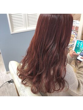 フレア志ミラーレ(flare) オレンジヘア