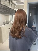 【Cuem菅原】明るめココアブラウンリラクシーヘア