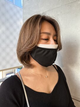 リバレッジ 白金(Leverage) レイヤーボブ【白金・目黒】小滝楓