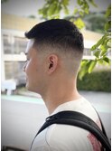 スキンフェード×ショートスタイル