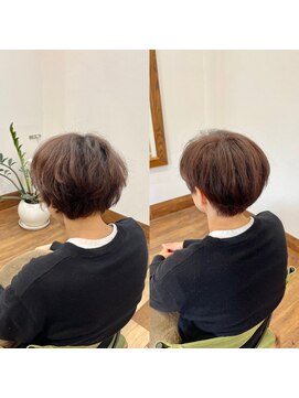 デュアル(dual) 40代／お任せ☆くせ毛対策ショートヘア