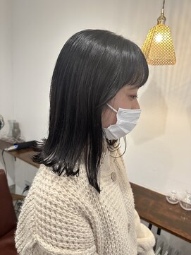 コキリ(kokiri) 【ayari】切りっぱなし×ダークグレー