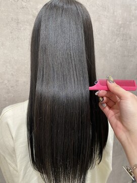 リースリー(Re.3 connecting beauty) Re.3式髪質改善☆艶カラーブルーブラック