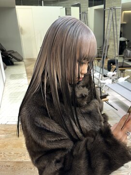 ヲタク(wotaku.) アンブレラカラールーツカラーデザインカラーハイトーンブリーチ