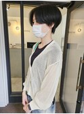 ハンサム丸みショート