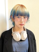 レコ 渋谷(LECO) orange blue 2mix color