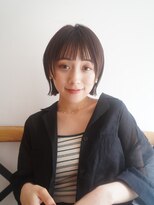 ガーランド (Garland)&nbsp;切りっぱなしボブ/顔周りレイヤー/シースルー/原宿神宮前