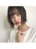 大人外ハネショートボブ♪