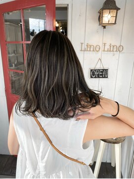 ヘアー リノリノ(hair Lino Lino) ハイライトカラー