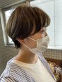 ムード 立川(MHOOD) こなれ感とコンパクトで楽にお洒落に決まるマッシュショート＾＾