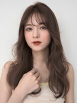 ノイ(noi) 顔周りレイヤーカットグレージュカラーくびれボブベージュカラー