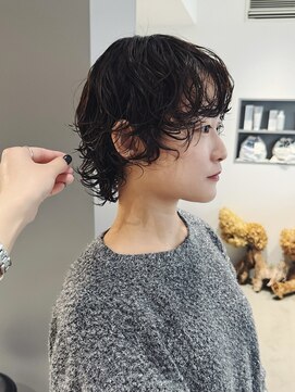 エイゾー 銀座(EIZO) ショートウルフパーマ