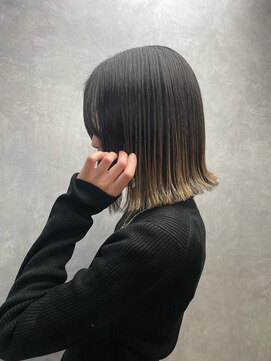 ヘアサロンエム 渋谷店(HAIR SALON M) エアタッチ・グラデーション/ボブ/切りっぱなし