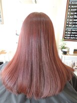 ヘアーアンドビューティーソレイユ 透明度ピンクアッシュ