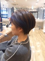 ヴィサージュ ユニール(VISAGE unir)&nbsp;【佐々木美香】ブラウン×丸みショート