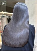 メルティカラーフェミニンロング似合わせカット髪質改善縮毛矯正