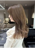 グレージュカラー/髪質改善/美髪/暗髪/レイヤーカット[恵比寿駅]