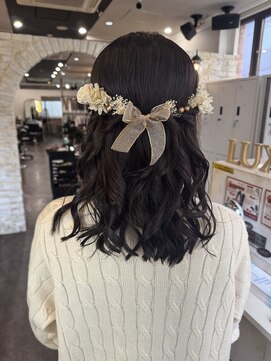 ルクスバイアフィナー(Luxo by Afinar) 【 町田 / Luxo by Afinar / ハーフアップ】