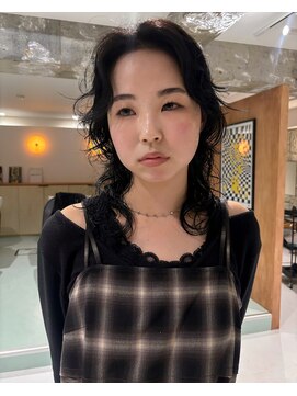 束 ハイレイヤーくびれperm