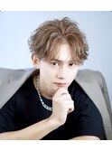ダークアッシュ/韓国マッシュ/ニュアンスパーマ[池袋駅/men's]
