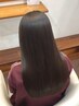 【圧倒的なツヤと収まり】カット＋酸性ストレート＋Asiaトリートメント