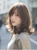 アルトリスト(Altruist Aging×HAIR&SPA) ★ダークアッシュ大人ガーリーボブ着物ミディアムレイヤーカット