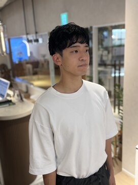 ウノプリールヴァモス(unopulir Vamos) 短めマッシュお洒落パーマ