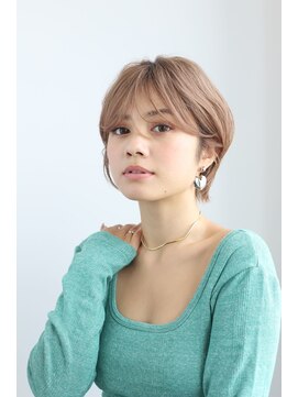 ヘアーアンドメイク エクリ 不動前店(Hair&Make equri) 【目黒不動前美容室】ショートカット　秋ハイトーン