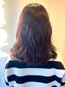 ココカラヘアー ニコ(cococara hair nico) パーマ/髪質改善/トリートメント/暖色/顔まわりレイヤー