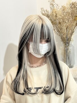 デザインカラー/ホワイト/インナーカラー