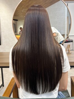 リコ(RiCO)の写真/癖をのばす縮毛矯正ではなく一人一人に合った髪質改善で理想のstyleを実現！ハイダメージ毛も◎