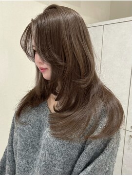 デディトゥ ルイール(dedyto luire) 札幌大通レイヤーカットハッシュカット髪質改善韓国ボブ顔周り