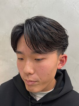 エムクール(M,cooL) 毛流れセンターパート/ニュアンスパーマ/ルーズショート