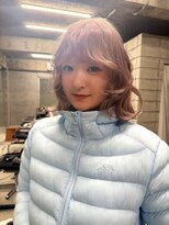 ルナバイルヴェール(LUNA by LeVert)&nbsp;【ピンクベージュ×レイヤーボブ】