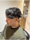 スキンフェードパーマ