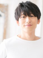 モッズヘアメン 名護大東店(mod's hair men) ビジカジ刈り上げないナチュラル黒髪フェザーマッシュl名護大東