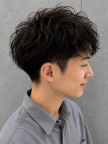 トゥルートラスト オムオム 甲府和戸(True Trust HOMME HOMME)&nbsp;メンズ シースルーマッシュ ラフパーマ メンズパーマ