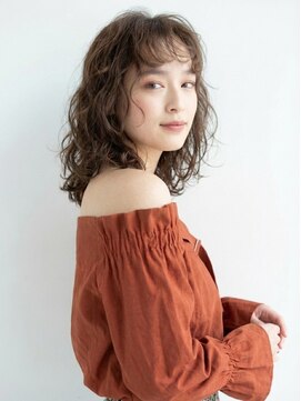アッシュ 川口店(Ash) 髪質改善/透け感グレージュ/前髪パーマ/ハイライト/川口駅/川口
