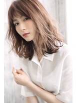 サンク 大船鎌倉店(sunc)&nbsp;ミディアム×ショコラアッシュ×セミディ...