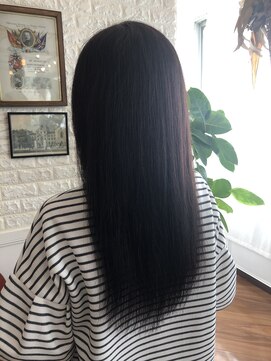 ニジ ヘアメイク(Niji hair:make) 水素トリートメントでしっかりケアできます。