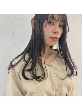 シー(SEE.) アッシュグレー ロング