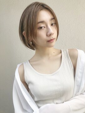 トニーアンドガイ 広尾店(TONI & GUY) ハイライトストレートショートボブ